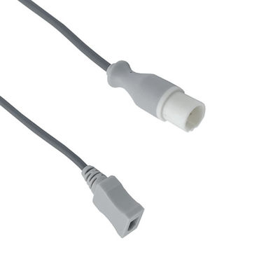IP64 Medical Temperature Sensor Adapter Extension Cable For Siemens Monitor